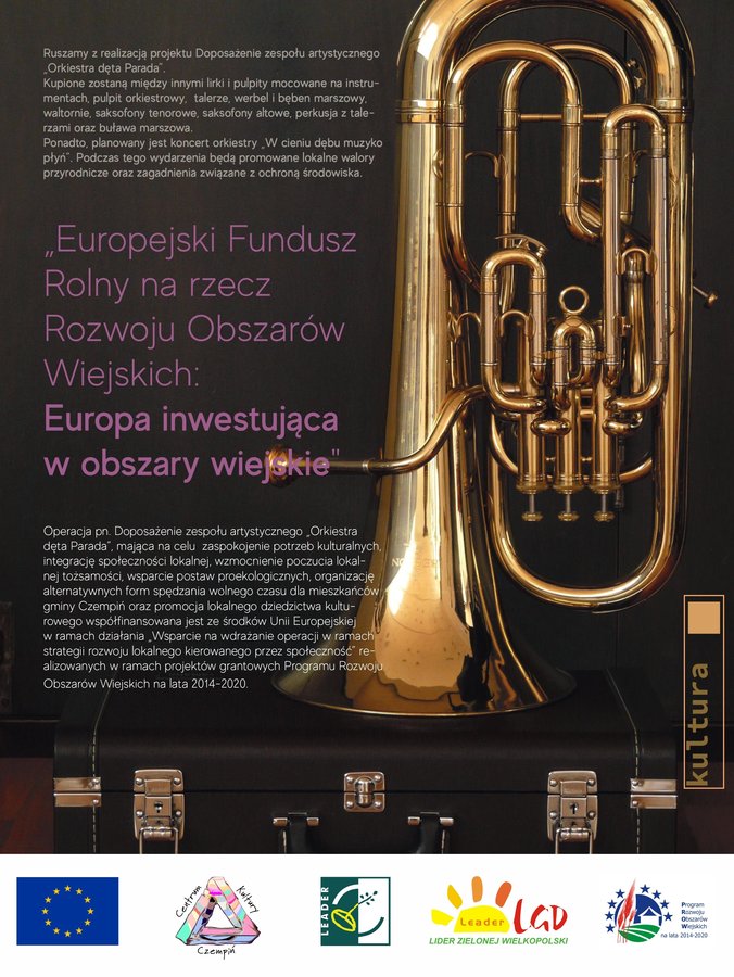 Doposażenie zespołu artystycznego „Orkiestra dęta Parada”