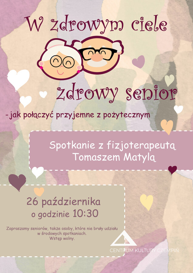 W zdrowym ciele, zdrowy senior