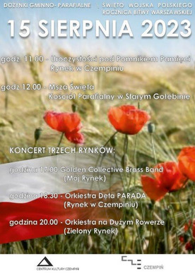 DOŻYNKI GMINNO-PARAFIALNE/ŚWIĘTO WOJSKA POLSKIEGO