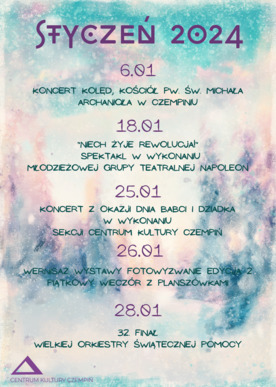 Styczeń z Centrum Kultury Czempiń