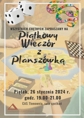 Piątkowy wieczór z planszówką