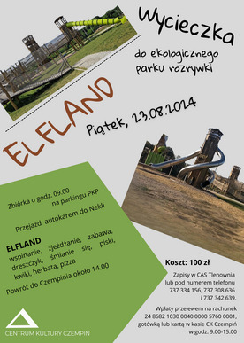Wycieczka do Ekologicznego Parku Rozrywki Elfland
