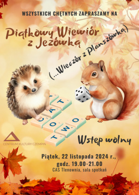 Piątkowy wieczór z planszówką
