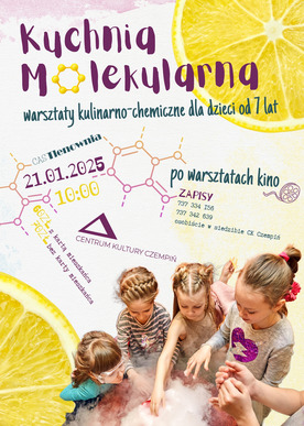 Kuchnia molekularna - warsztaty kulinarno-chemiczne