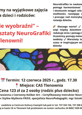 Kraina Wyobraźni – wyjątkowe warsztaty NeuroGrafiki dla dzieci i rodziców