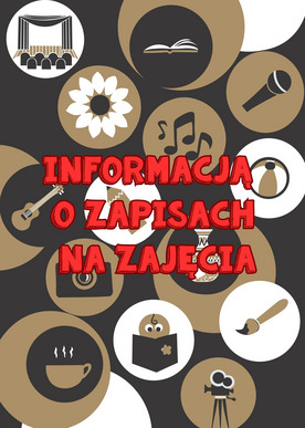 Informacja o zapisach na zajęcia