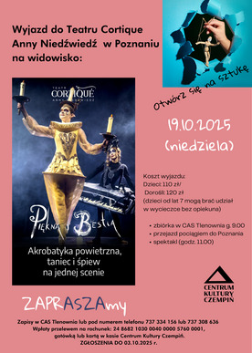 Wyjazd do teatru - Piękna i Bestia