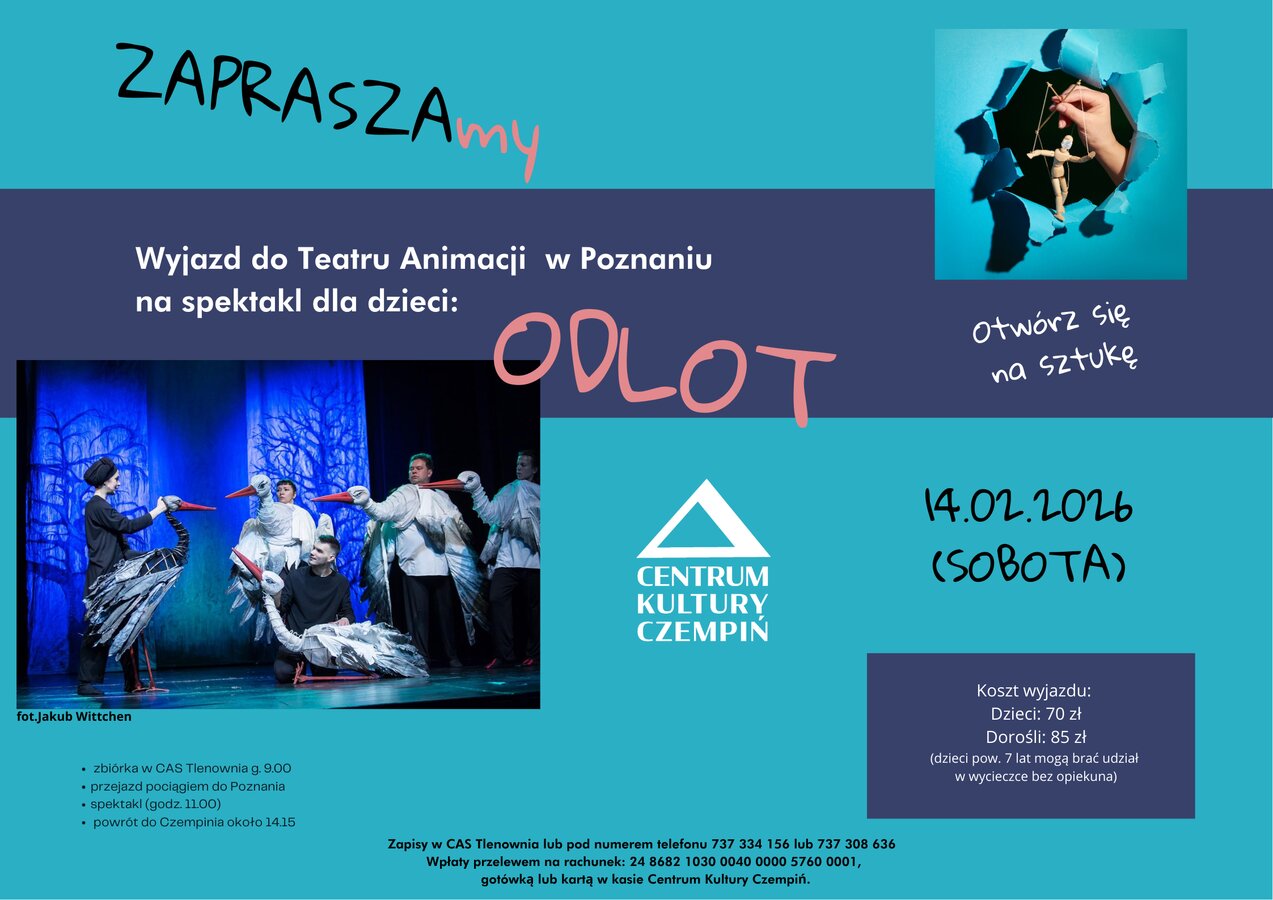 Wyjazd do Teatru Animacji 