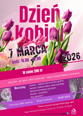 Dzień Kobiet,07.03.2026, godz. 16.00-22.00
