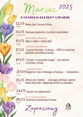 Marzec z Centrum Kultury Czempiń